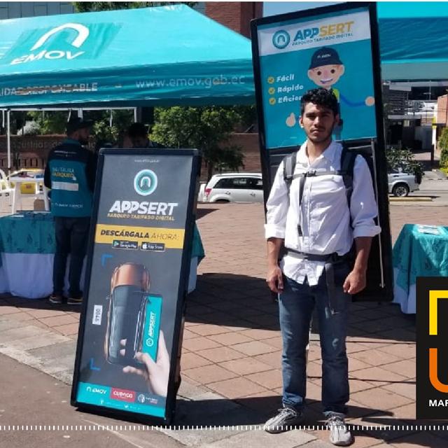 Stand y activación de marca en una feria